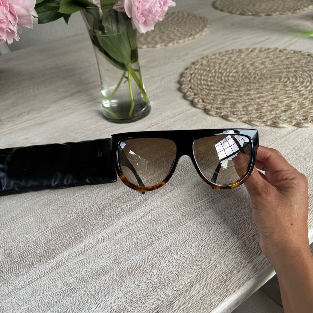 Celine Black and Brown Sunglasses
